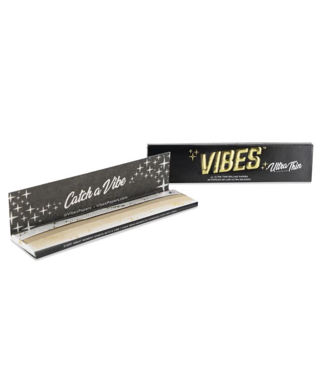 Bibulki Vibes King Size Slim Ultra Thin - Ultra cienkie