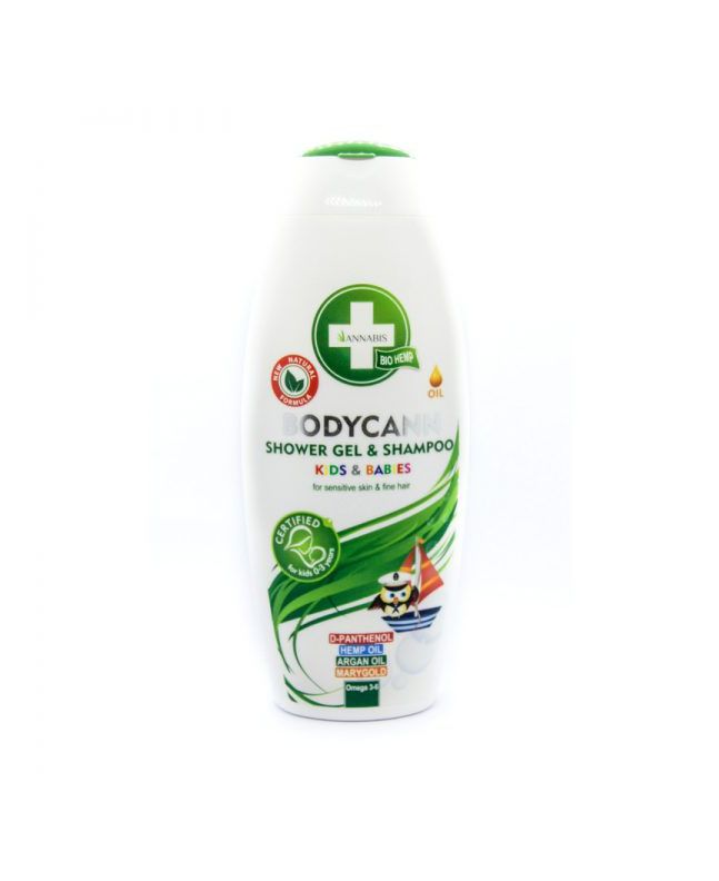 Bodycann żel pod prysznic+szampon dla dzieci 250ml