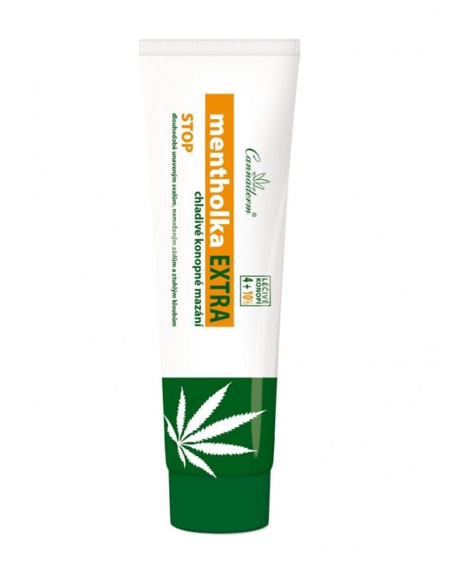Mentholka Extra Żel chłodzący na bóle mięśniowe i stawowe Cannaderm - 150 ml