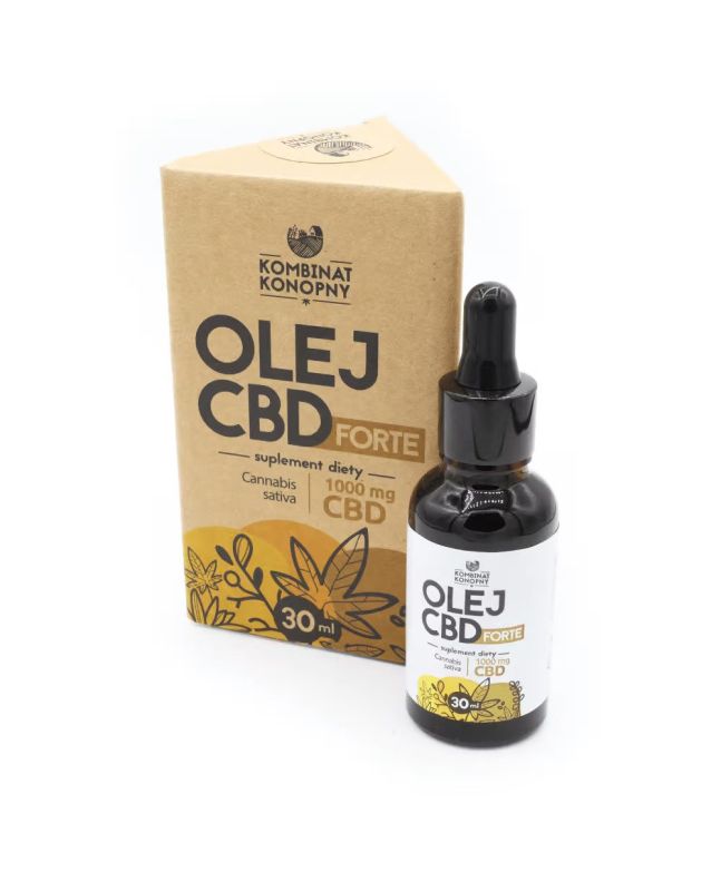 Olej CBD Forte 4% 30 ml - Kombinat Konopny